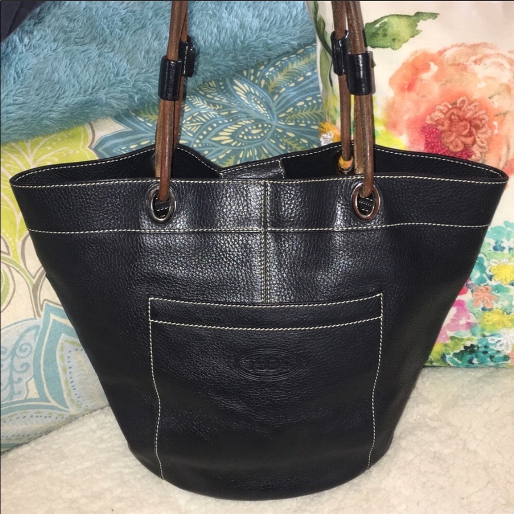 Rare Tod’s Vintage Black Tote